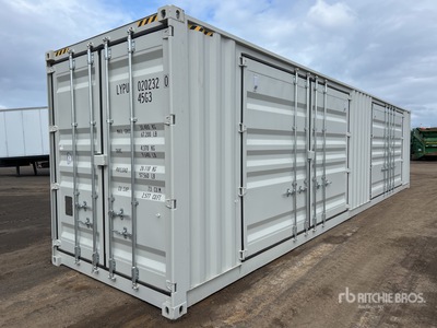 2025 40 ft High Cube Multi-Door Contenedor de almacenamiento