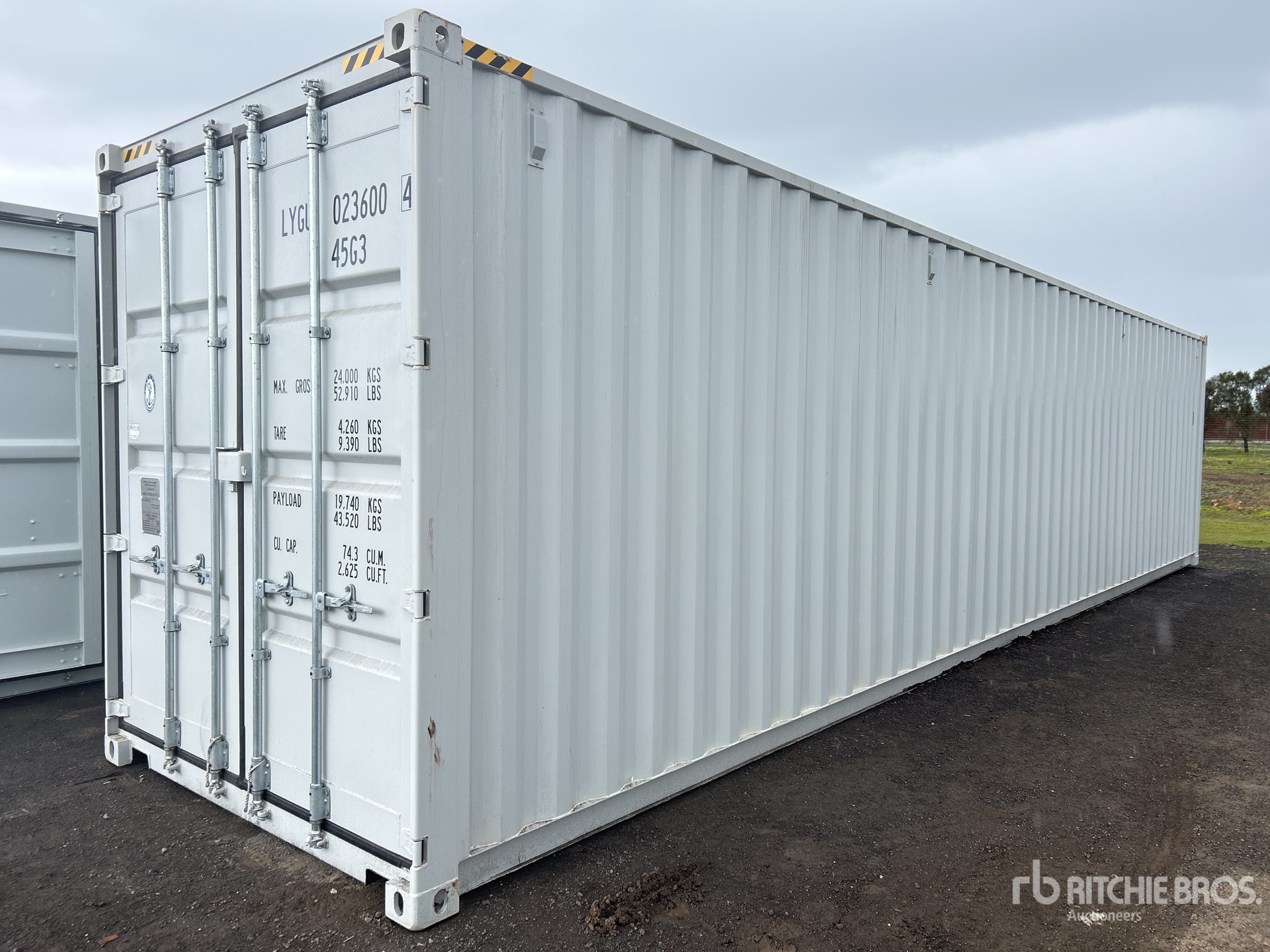 2025 40 ft High Cube Multi-Door Storage Container