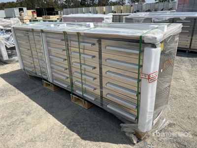 Suihe 2870 mm 30-Drawer Workbench (Unused)