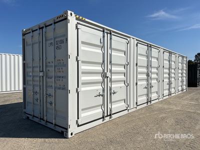 2025 40 ft High Cube Multi-Door حاويات تخزين