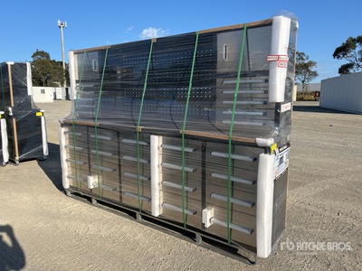 Suihe 2870 mm 30-Drawer Banco de trabajo (Unused)