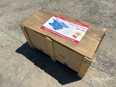 Suihe 200 lb Cast Iron Anvil (Unused)