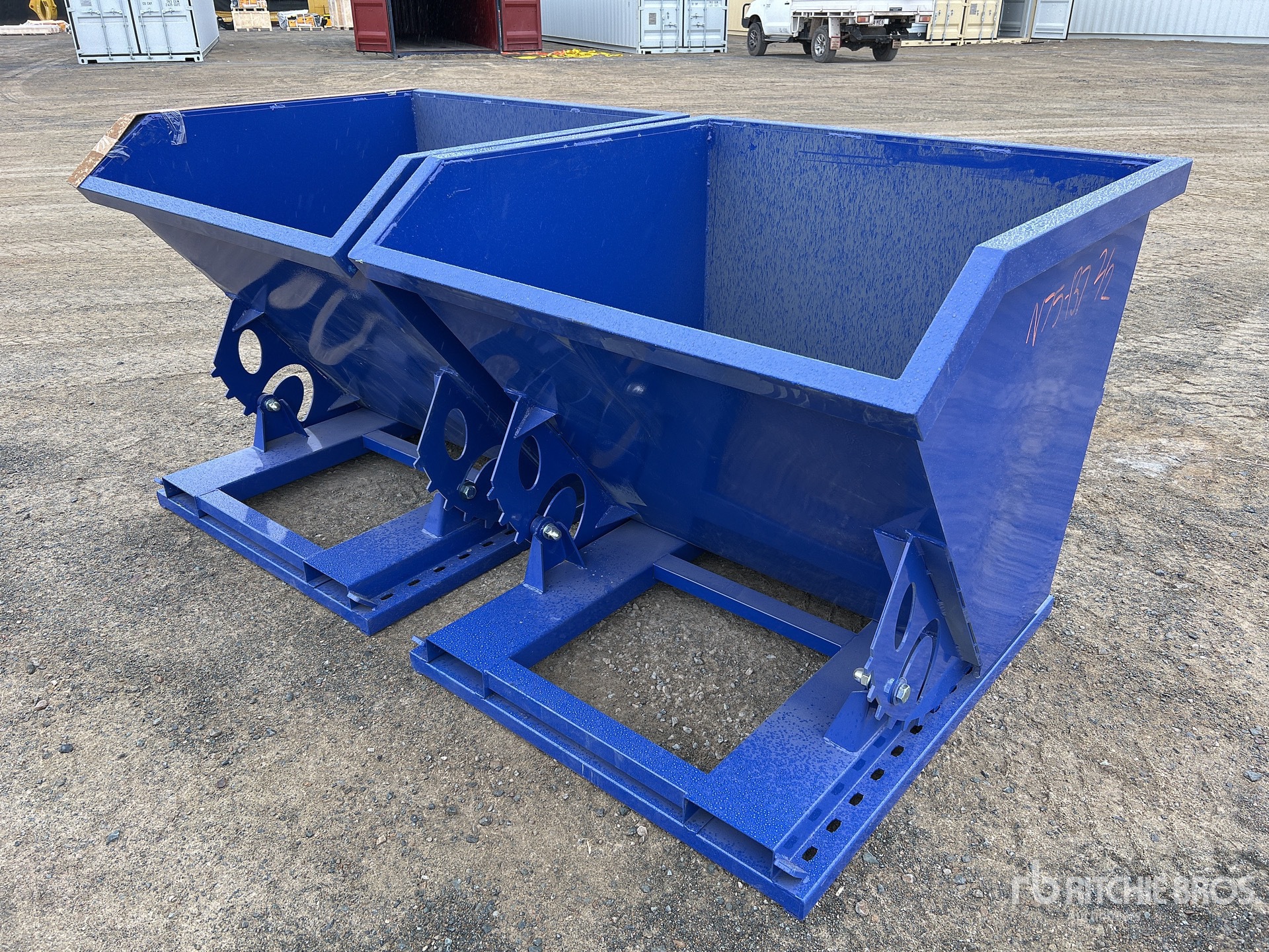 Quantity of (2) Suihe Self-Dumping Hopper (Unused)