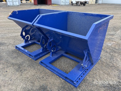 Quantity of (2) Suihe Self-Dumping Hopper (Unused)