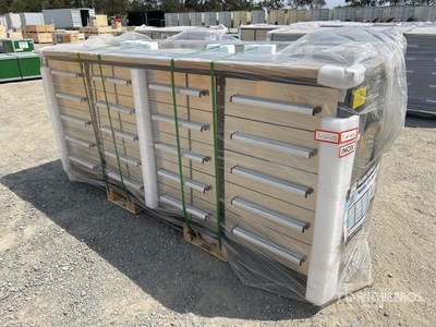 Suihe 2200 mm 20-Drawer Workbench (Unused)
