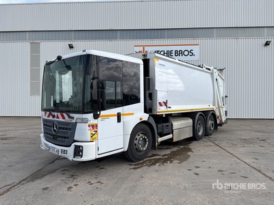 Mercedes-Benz Econic 2630 NGT 6x2 Camion Benne A Ordures Menageres 6x2 Waste Collection Truck