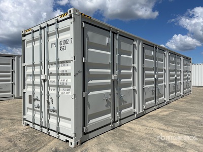 2025 40 ft High Cube Multi-Door Storage Container