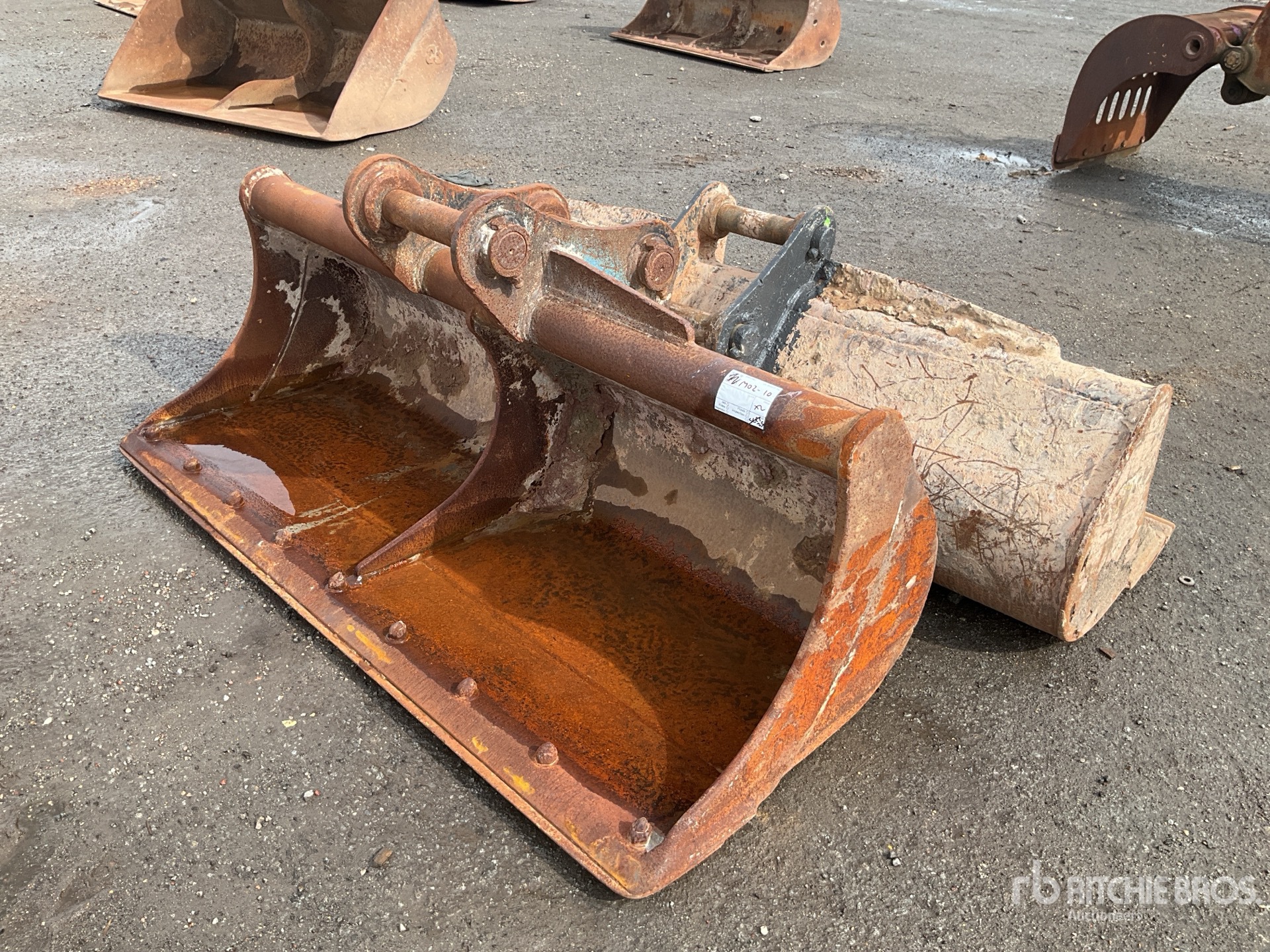 Qty of 2 Clean-up. Excavator Bucket