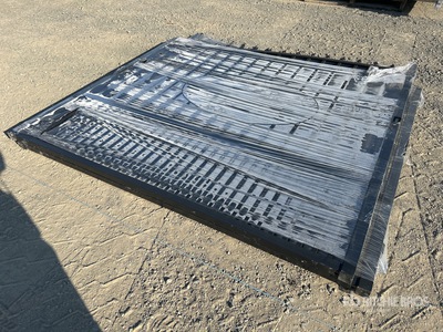 Suihe 14 ft Wrought Iron Bi-Parting Einfahrtstor (Unused)