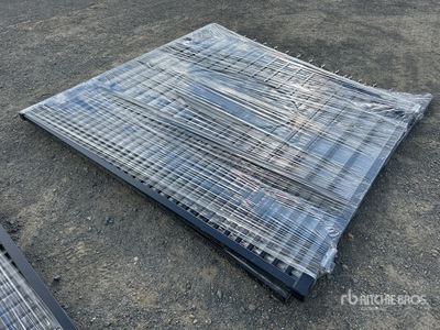 Suihe 14 ft Wrought Iron Bi-Parting Cancello (Unused)