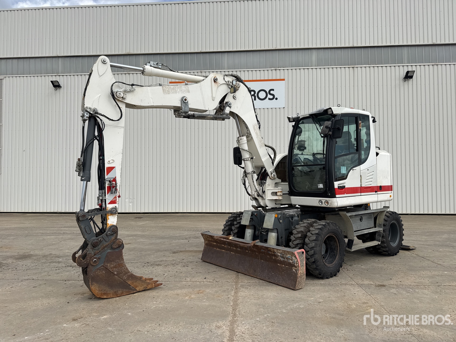2014 Liebherr A912 Compact Pelle Sur Pneus Wheel Excavator