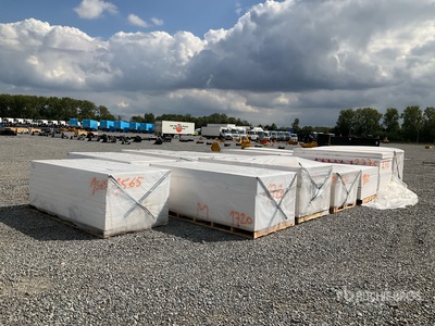 Quantity of (13) Pallets of Promat Rigips Fire Proof Plates