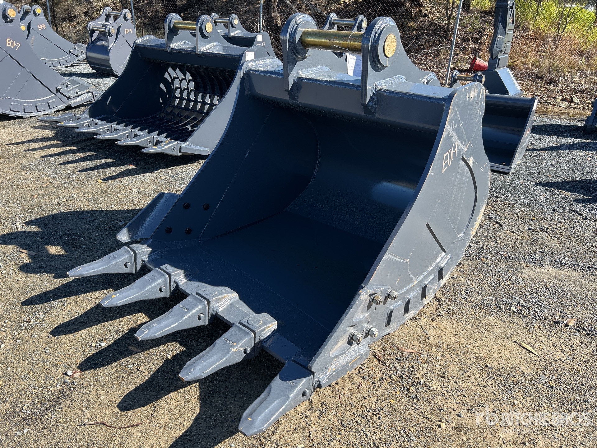 2025 Warrior 1200 mm Q/C Digging Excavator Bucket - Fits Fits 20 - 25 Ton (Unused)