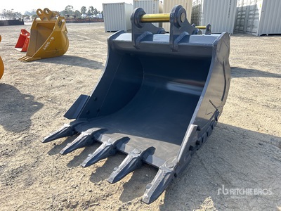 2025 Warrior 1500 mm Q/C Digging Excavator Bucket - Fits 30 - 35 Ton (Unused)