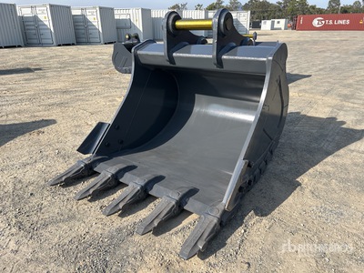 2025 Warrior 1500 mm Q/C Digging Excavator Bucket - Fits 30 - 35 Ton (Unused)
