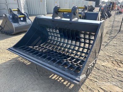 2025 Warrior 1800 mm Q/C Skeleton Cazo para excavadora - Fits 30 - 35 Ton (Unused)