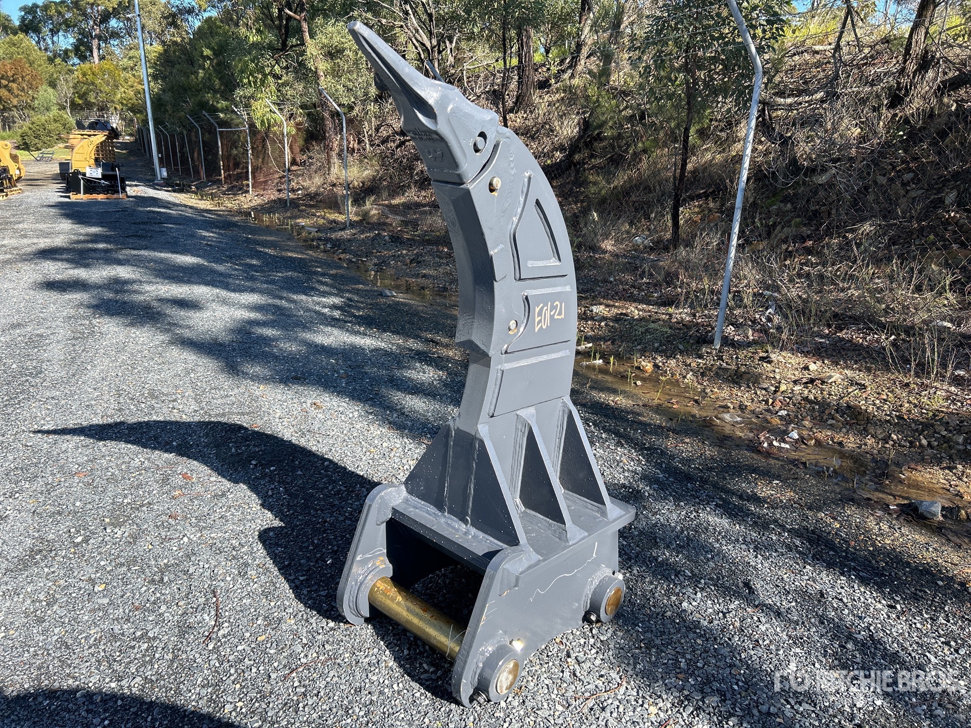 2025 Warrior Q/C Excavator Ripper - Fits 20 - 25 ton (Unused)