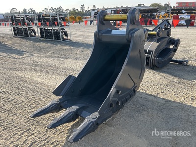 2025 Warrior 750 mm Q/C Digging Graafmachine Bak - Fits 30 - 35 Ton (Unused)