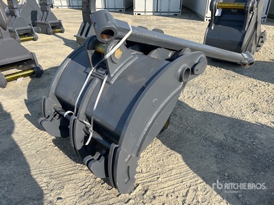 2025 Warrior Q/C Excavator Grapple - Fits 20 - 25 Ton (Unused)
