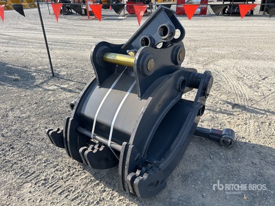 2025 Warrior Q/C Excavator Grapple - Fits 20 - 25 Ton (Unused)