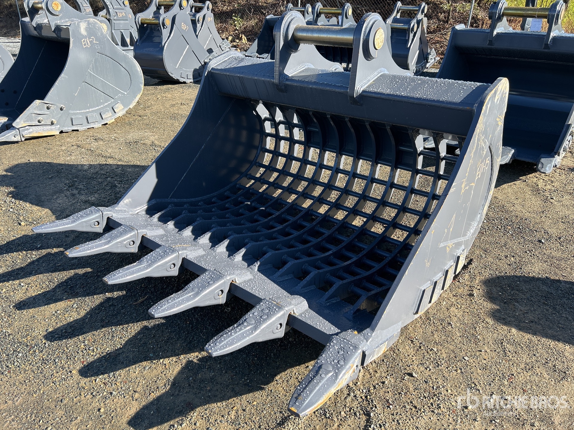 2025 Warrior 1500 mm Q/C Skeleton Excavator Bucket - Fits 20 - 25 Ton (Unused)