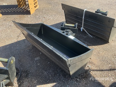 2025 Warrior WBHTC7-1200 48 in Tilting Graafmachine Bak - Fits Cat 307 / 7 tons (Unused)