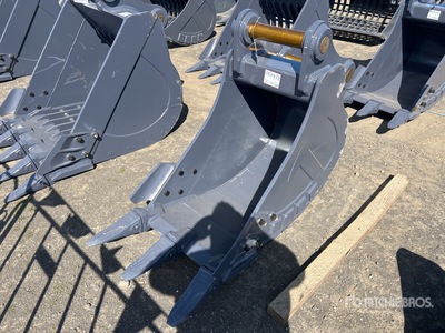 2025 Warrior 680 mm Q/C Digging 20-25T 680mm Rock Godet d'excavatrice - Fits 20 - 25 ton (Unused)