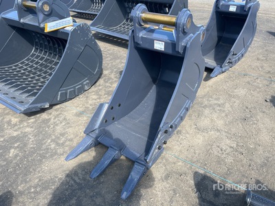 2025 Warrior 680 mm Q/C Digging 20-25T 680mm Rock Godet d'excavatrice - Fits 20 - 25 ton (Unused)