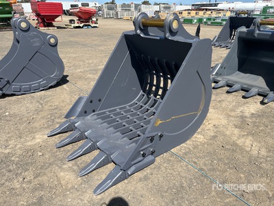 2025 Warrior 1100 mm Q/C Skeleton Excavator Bucket - Fits 20 - 25 ton (Unused)
