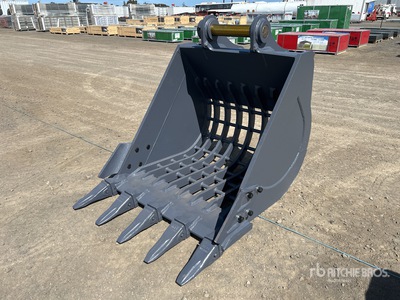 2025 Warrior 1100 mm Q/C Skeleton Excavator Bucket - Fits 20 - 25 t (Unused)
