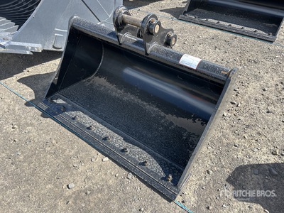 Warrior 1200 mm Q/C Cleanup Excavator Bucket - Fits 5 - 6 ton (Unused)