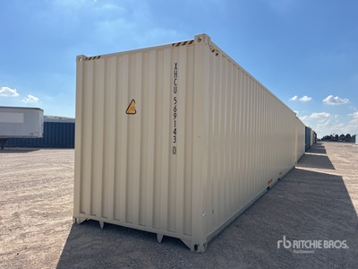 2025 40 ft High Cube Storage Container