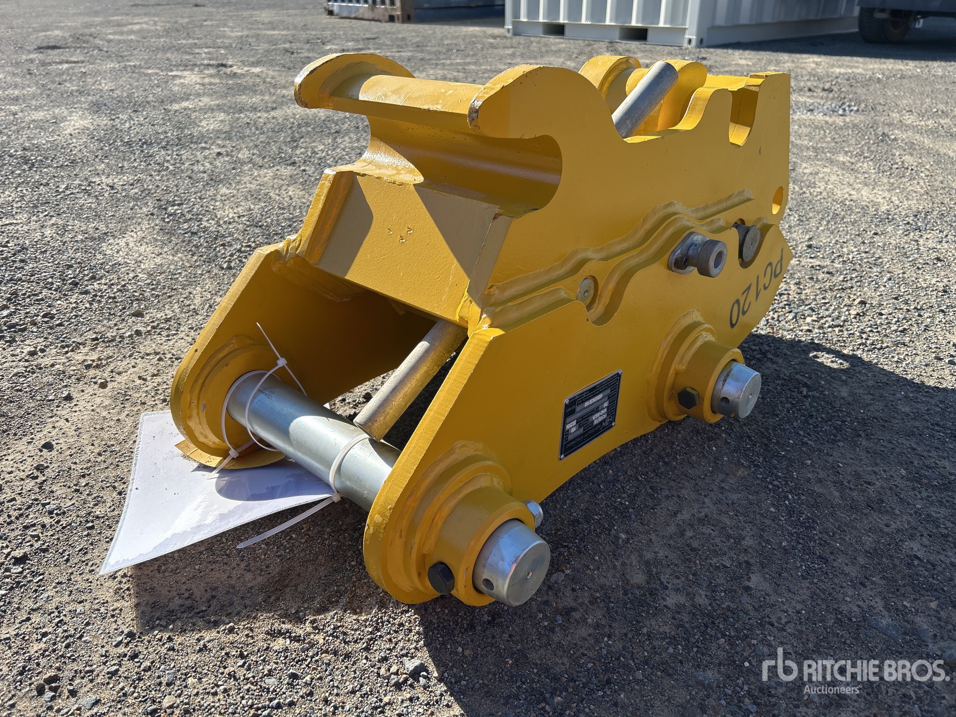 2025 Hongwing Excavator Coupler - Fits Komatsu PC120 (Unused)