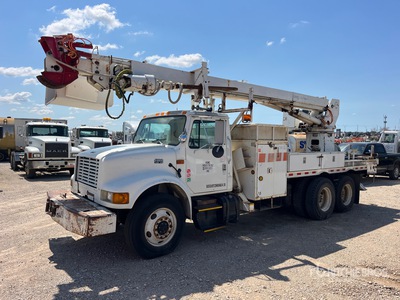 Terex 6000 on 2002 International 4000 6x4 Digger Derrick Truck