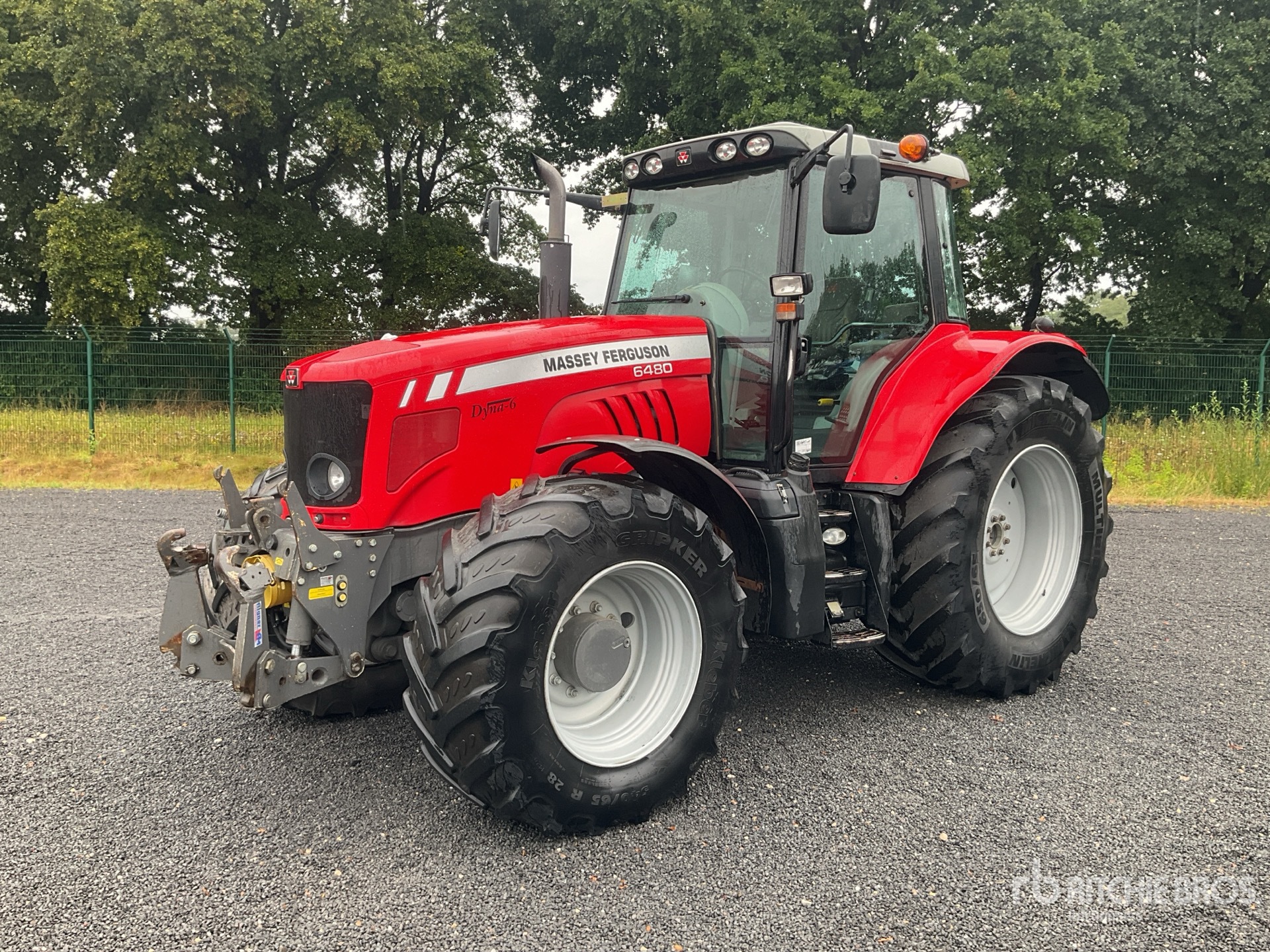 2012 Massey Ferguson 6480 4WD Tractor