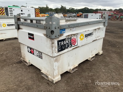 2021 Western 30TCG 2980 L Skid Mounted Steel Diesel Réservoir de carburant