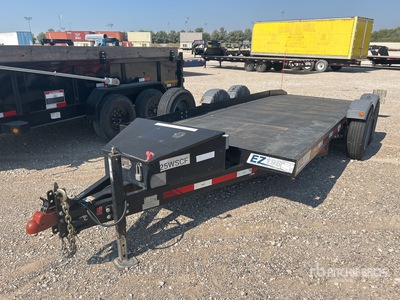 2022 Pratt EZ-1980 19 ft T/A Ground Load Trailer