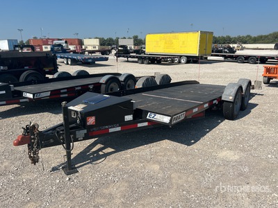 2021 Pratt EZ-1980 19 ft T/A Ground Load Trailer