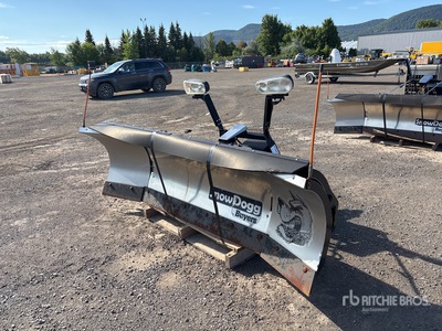 SnowDogg Hydraulic Reversing Pala para nieve