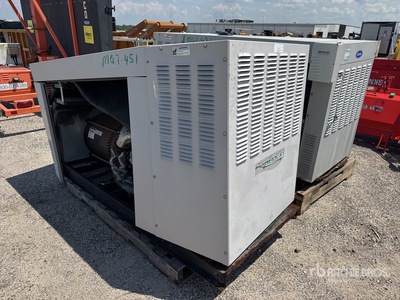 Quantity of (2) Generac Generator Set