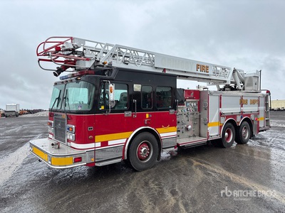 2001 Spartan Gladiator 6x2 Crew Cab Fire Truck