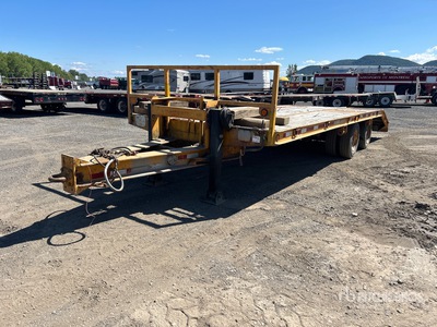 1990 Deloupe TC30 24 ft T/A Plant Trailer