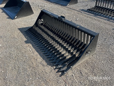 2025 Kit Containers QT-SB-H72-F 72 in Skeleton Skid Steer Bucket