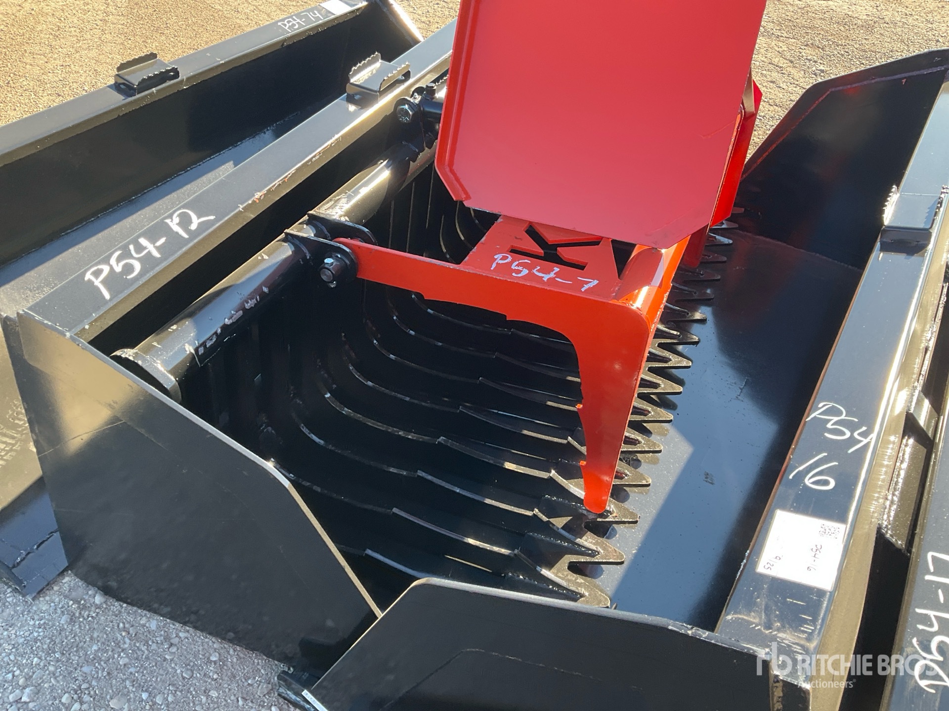 2025 Kit Containers QT-SG-S76-V3 Skid Steer Grapple Bucket