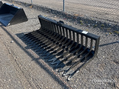 2025 Kit Containers QT-SB-L76-V3 76 in Skeleton Skid Steer Bucket