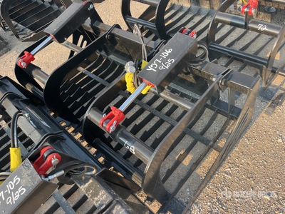 All-Star 68 in E-Series Rock Skid Steer Grapple (Unused)