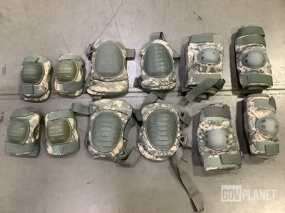 (128) Pairs of Elbow Pads & (38) Knee Pad Systems