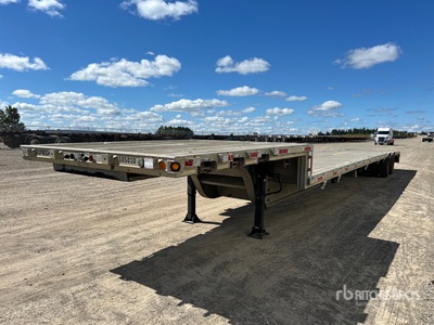 2013 Alutrec 53 ft T/A Single Drop Step Deck Trailer