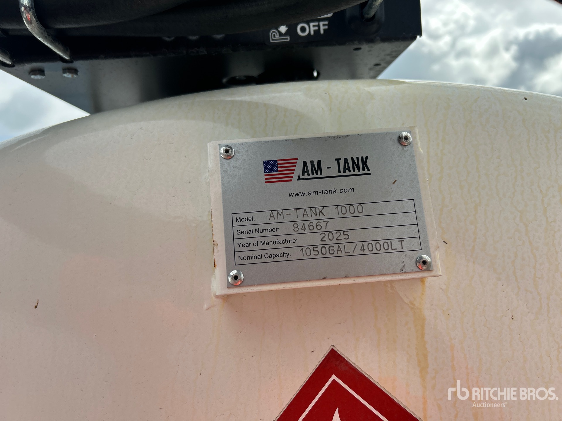 2025 AM Tank AM-TANK1000 1000 gal Skid Mounted Steel Tanque de combustible (Unused)