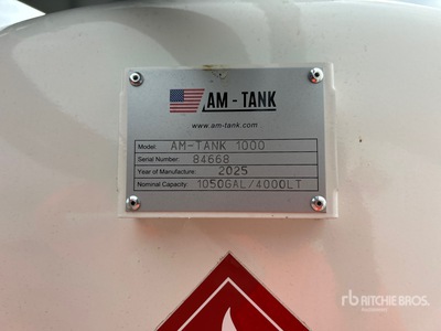 2025 AM Tank AM-TANK1000 1000 gal Skid Mounted Steel Tanque de combustible (Unused)